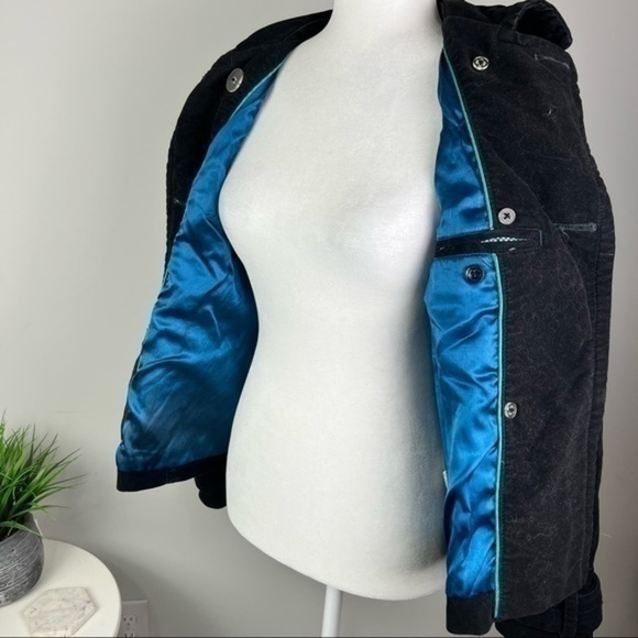 American Eagle womens black double breasted winter jacket - Picture 7 of 11